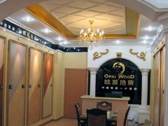欧派地板东北绥化加盟店