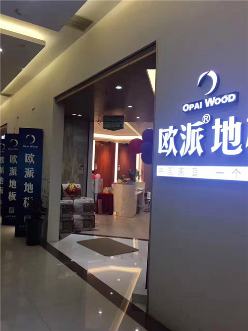 欧派地板直营店活动