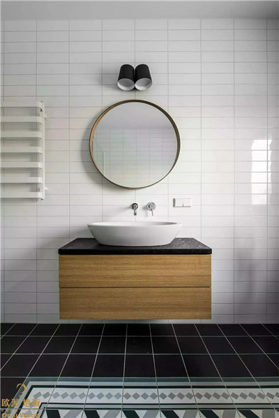 欧派灰色地板搭配北欧风